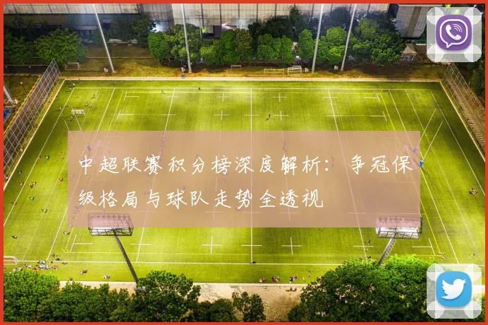 中超联赛积分榜深度解析:争冠保级格局与球队走势全透视